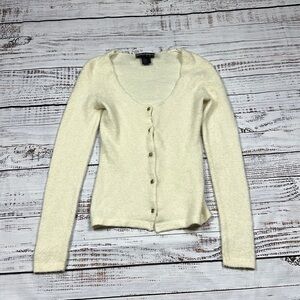 Monica Bianco Milano mohair blend cardigan size small